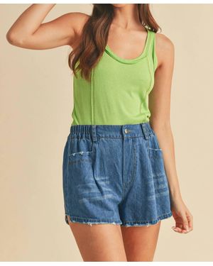 AEMI + CO Leena Tank Top - Blue