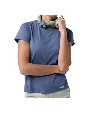Stio Lucent Short Sleeve Tee - Blue