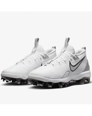 Nike Force Troutelite Mcs Fz0884-102 Baseball Cleats Rhs9156 - White