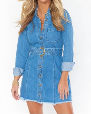 Show Me Your Mumu Durango Dress in Blue | Lyst