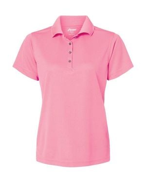 Paragon Saratoga Performance Mini Mesh Polo - Pink