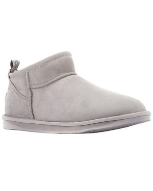 Australia Luxe Cozy Ultra Short Sheepskin Boot - Gray