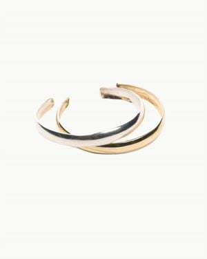 Odette New York Ciel Cuff Bracelet - White