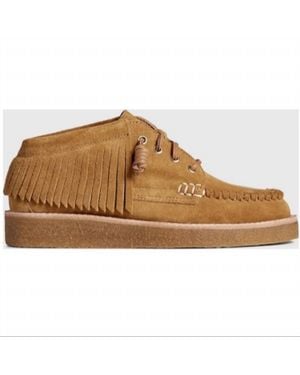 Rebecca Minkoff Minkoff Fringed Chukka Moccasin Style Boots - Brown