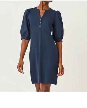 Lilly Pulitzer Ronson Popover Mini Dress - Blue
