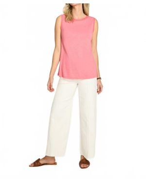 Fdj Boat Neck Camisole - Pink