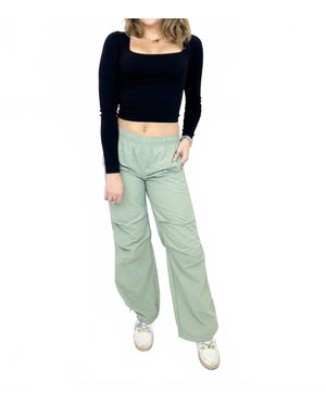 Active Basic Cargo Pants - Green