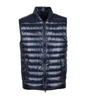 Herno Centogrammi Polyamide Down Vest - Blue