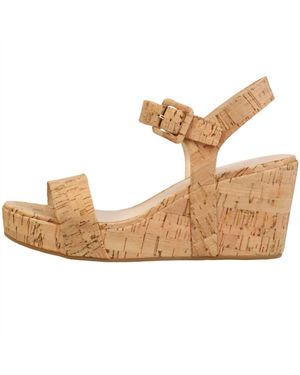 Pelle Moda Wiltz Wedge Sandals - Metallic