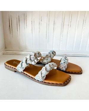 Very G Twisty Sandal - Metallic