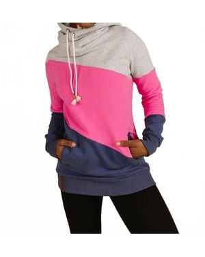 Ampersand Ave Magic Happens Hooded Sweatshirt - Pink