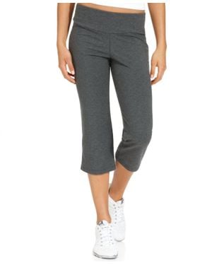 Style & Co. Petite Tummy Control Skinny Capri Pants - Gray
