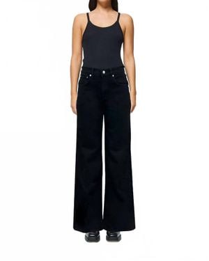 eTica Romi French Wide Leg Pants - Black
