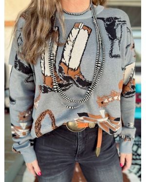 2FlyCo The Tombstone Sweater - Gray