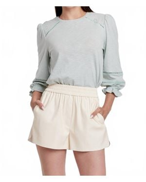 Another Love Destiny 3/4 Sleeve Top - Gray