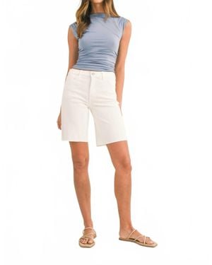 Just Black Denim Denim Bermuda Short - Blue