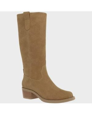 MIA Duston Suede Boot - Brown