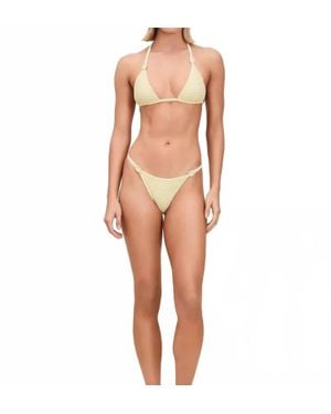 Devon Windsor Jenna Bikini Top - Natural