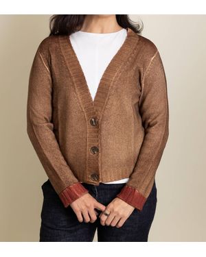 ALESSANDRO ASTE Derby Reversible Cardigan - Natural