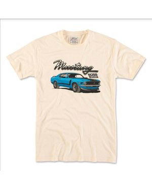 American Needle Ford Mustang Brass Tacks Tee - Natural