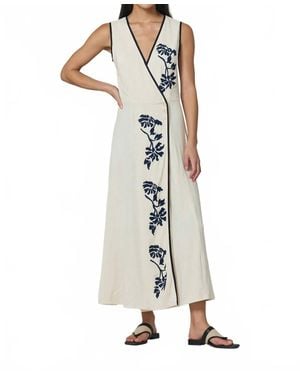 LUSANA Carlotta Dress - White