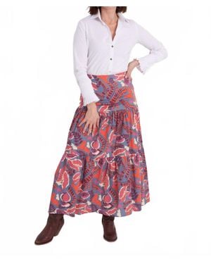 CK BRADLEY Samana Skirt - Red