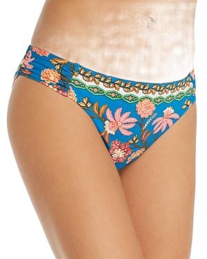 Nanette Lepore Polynesian Floral Siren Bikini - Blue
