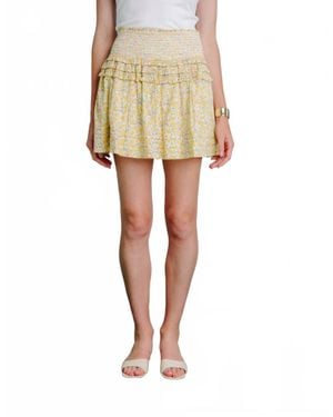 Love The Label Liberty Fabric Linnia Skirt - Yellow