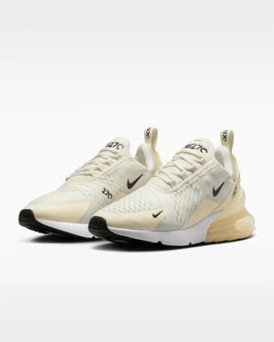 Nike Air Max 270 Ah6789-124 Sneaker Womenscoconut Milk Lifestyle Shoes Ham772 - White