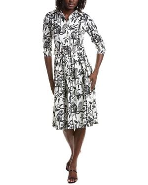 Samantha Sung Audrey Shirtdress - White