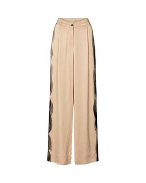 Rabens Saloner Briana Pants - Natural