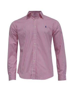 Ralph Lauren Striped Shirt - Purple