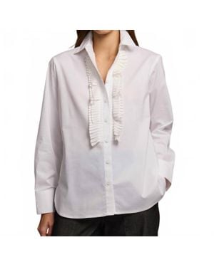 Hinson Wu Tessi Long Sleeve Blouse - Gray