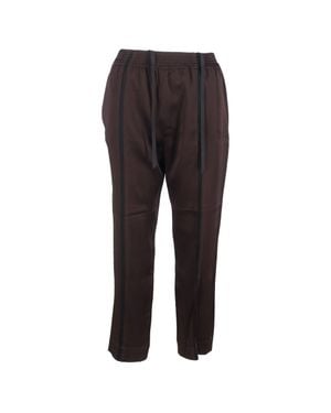 Haider Ackermann Drawstring Wide-Leg Pants - Gray