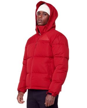 Alpine North Tuktut Vegan Down (Recycled) Retro Short Jacket - Red