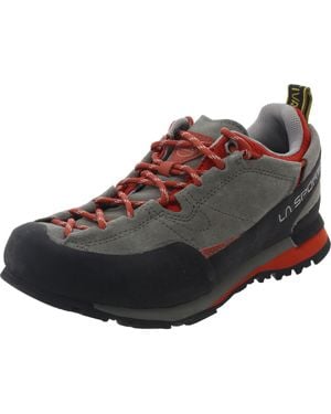 La Sportiva Boulder X Lace-Up Suede Hiking Boots - Brown