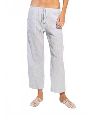 Caydn Layla Cropped Pant - White