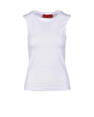 Wild Cashmere Minimalist Cashmere-Blend T-Shirt - White
