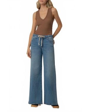 Kut From The Kloth Maya Wide Leg Jeans - Blue