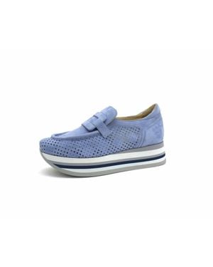 Softwaves Cher Platform Shoes - Blue