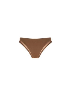 Wolford Sheer & Opaque Swim Brazilien - Brown