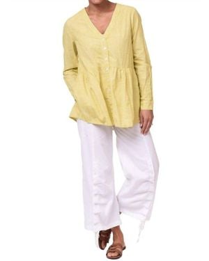 Tulip Clothing Rosalinda Top - Yellow