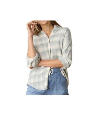 Flag & Anthem Leetonia Boyfriend Shirt - Gray