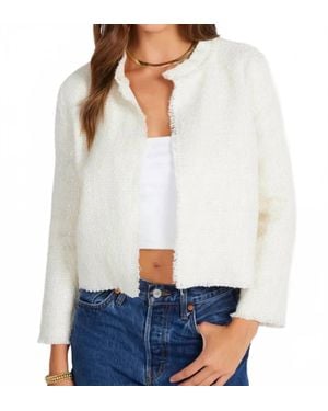 Bishop + Young Jordan Tweed Jacket - White