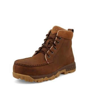Twisted X 4" Work Boot - Brown