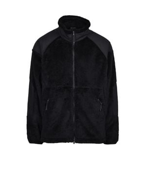 Goldwin Plush-Effect Polyester Jacket With Functional Design - Black