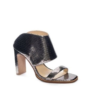42 GOLD Linx Metal Snake Heel - Black