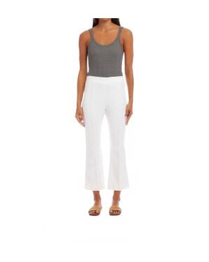 Fifteen Twenty Sigourney Pintuck Pants - White