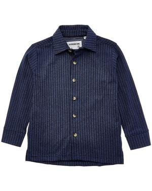 Sovereign Code Ronan Button Down Shirt - Blue