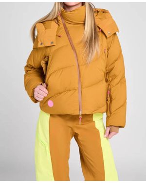 Seniq Powder Puff Down Jacket - Yellow